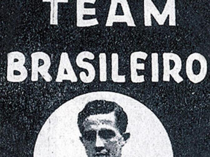  Poster of Brazil's Fried, player of the 1919 Brazilian National football team. 