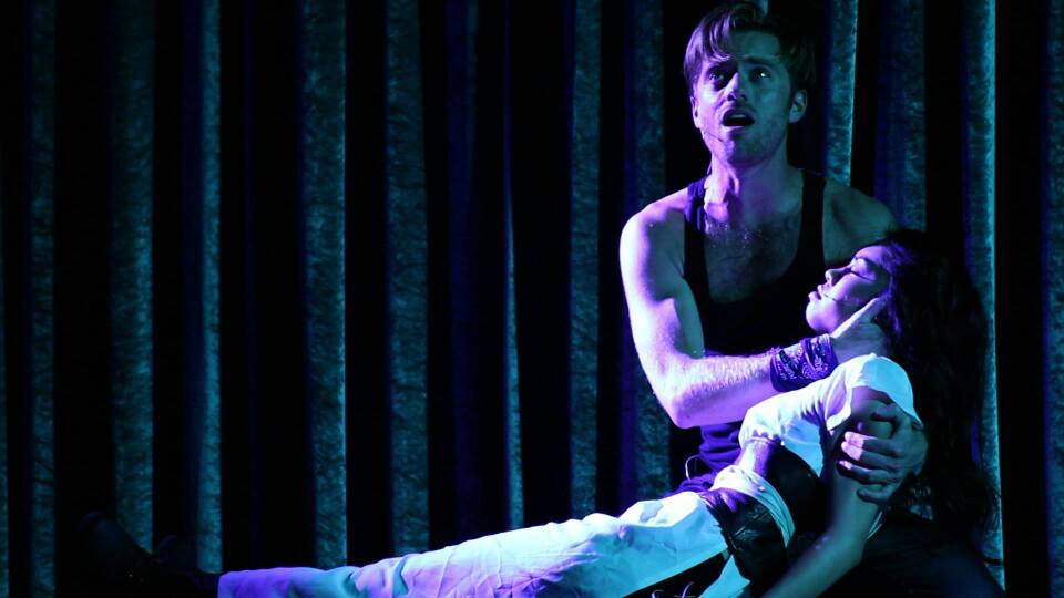 Romeo sings his last song before the play's tragic final scene.