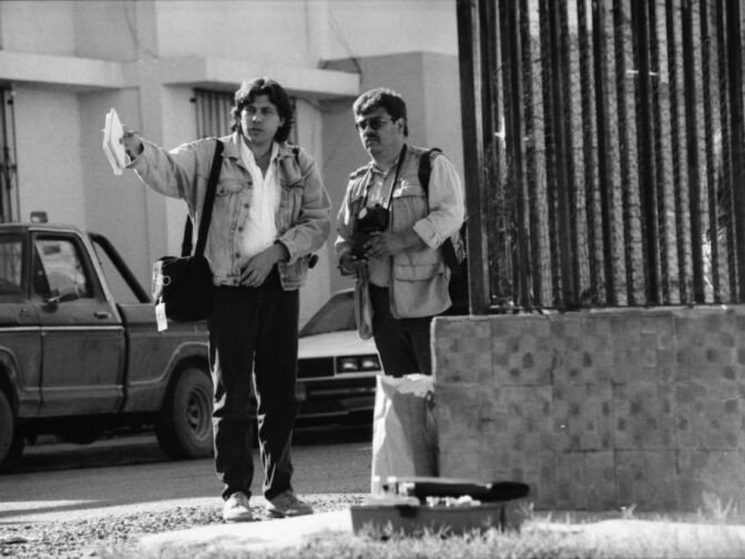 Picture of Mexicali-based reporter Sergio Haro from years ago.