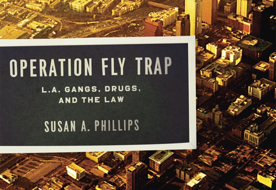 Cover of Susan A. Phillips's book "Operation Fly Trap: LA Gangs, Drugs and the Law."