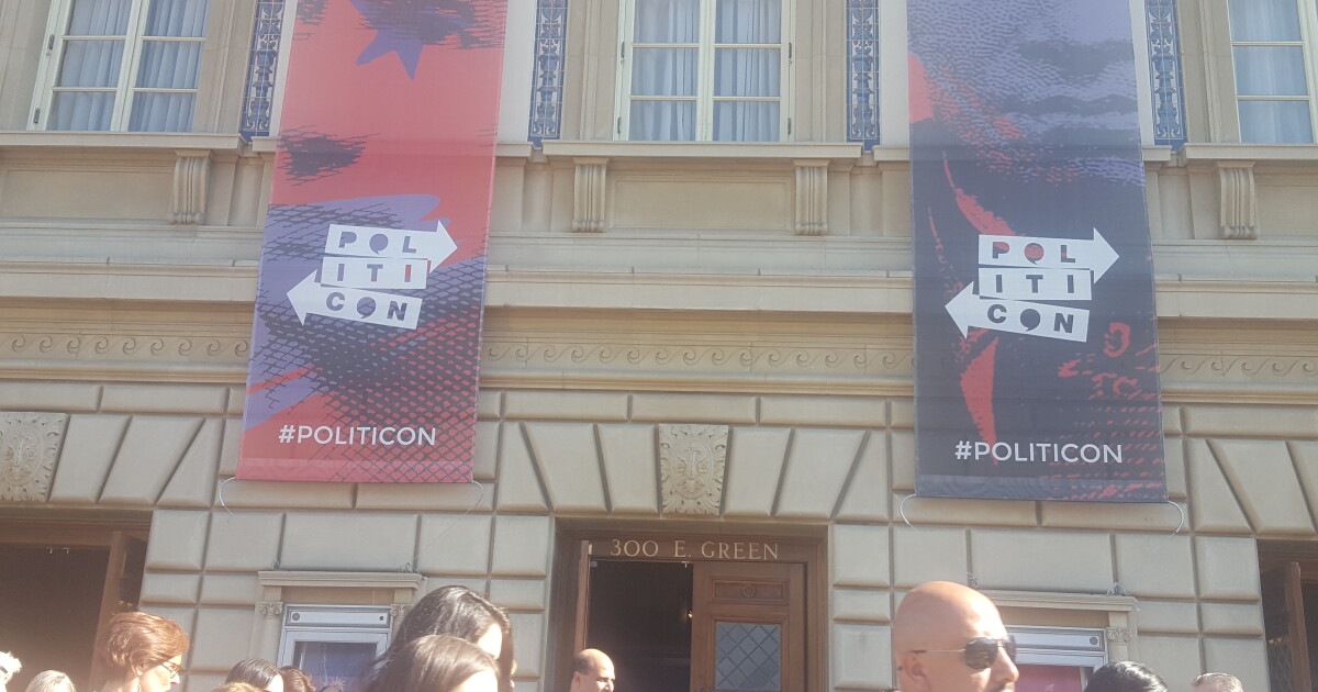 Policycon Politicon underway without Scaramucci but with lots of political talk ...