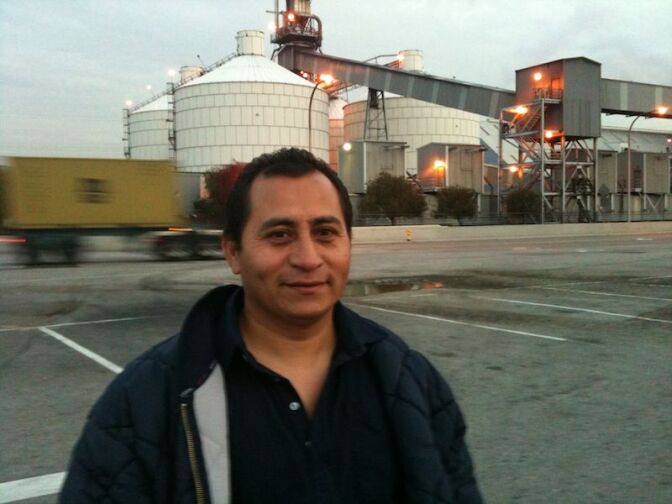 Jorge Castillo, former port trucker