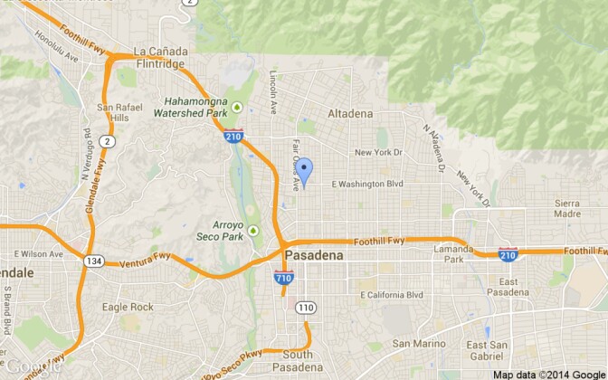 Approximate location of a shooting that left three people dead on Saturday.