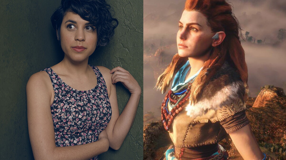 As Aloy in 'Horizon Zero Dawn,' actress Ashly Burch gets to be more than  'just a gun with legs' | KPCC - NPR News for Southern California - 89.3 FM