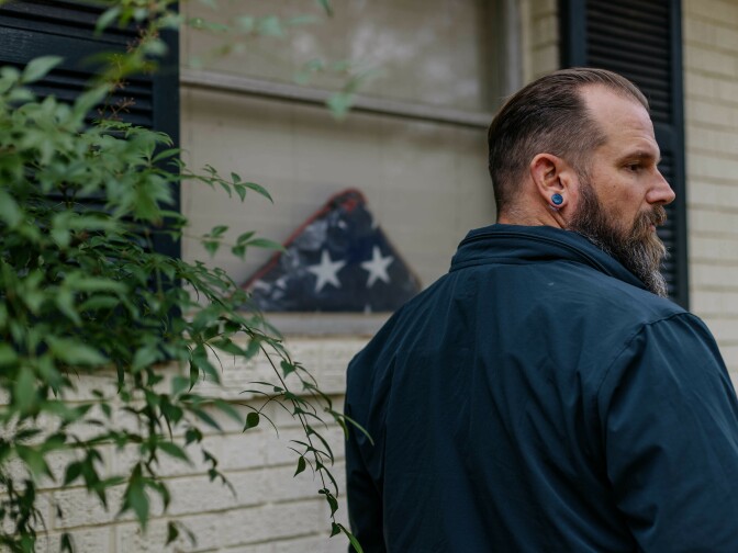 Miles served in the Marine Corps for a decade starting in 2003. He did four combat tours in Iraq, Afghanistan and Syria.