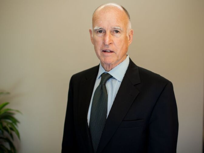 Governor Brown at KPCC.