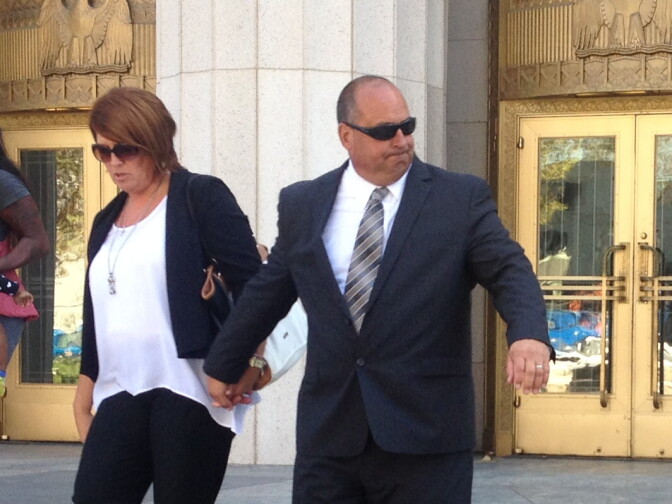 Defendant Scott Craig walks out of court Tuesday. He was sentenced to 