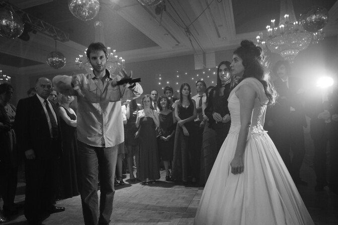 "Wild Tales" - Left to right: Director Damián Szifron and Érica Rivas   