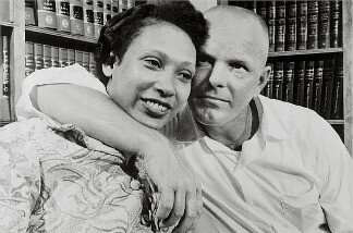 Mildred Loving and Richard Perry Loving, of the 1967 landmark case Loving v. Virginia which declared Virginia's anti-miscegenation law unconstitutional.