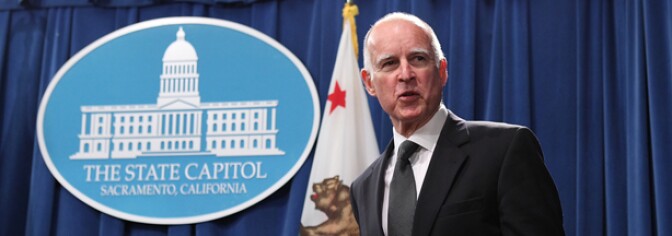 California Gov. Jerry Brown