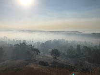 The second Canyon fire raged through Orange County beginning on Oct. 9, 2017.