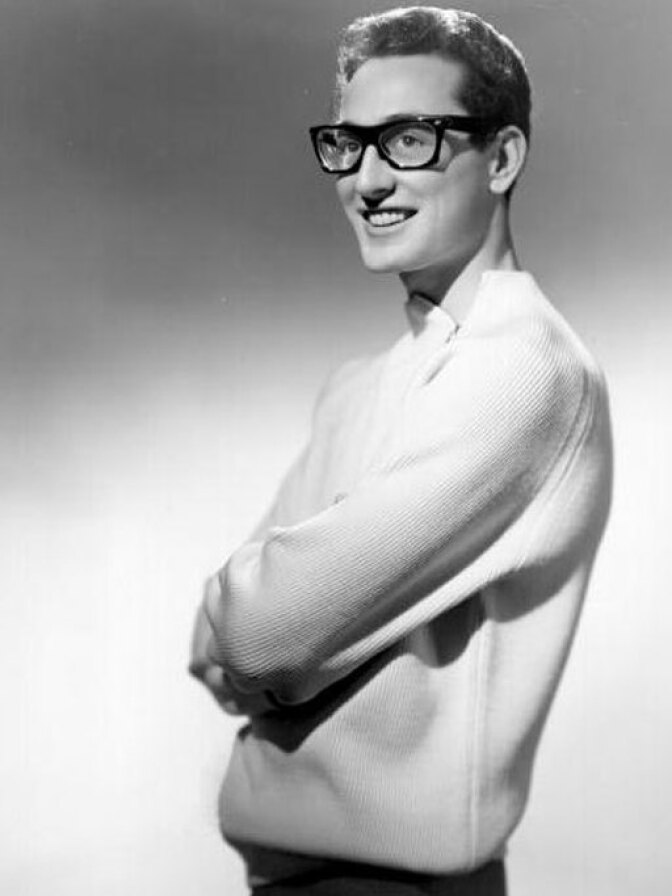 <em>Listen to Me</em> features tributes from Buddy Holly's generation — Brian Wilson, Ringo Starr — and younger artists such as Zooey Deschanel.