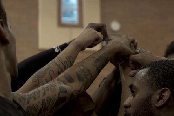 A still from Baron Davis's documentary "The Drew: No Excuse, Just Produce."