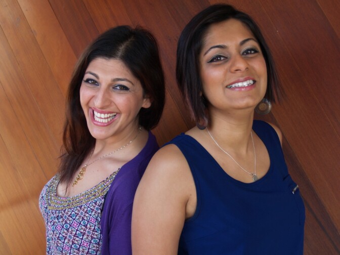 Zahra Noorbakhsh (left) and Taz Ahmed are both contributors to the book "Love, Inshallah: The Secret Lives of Muslim Women."