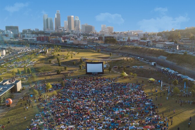 movies at the Los Angeles State Regional Park