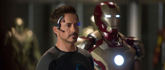 Robert Downey Jr. as Tony Stark in "Iron Man 3."
