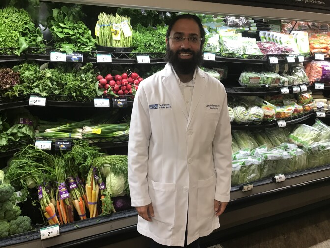 Dr. Daniel Ganjian is a participant in Providence St. Joseph Health's 'Shop With Your Doc' program