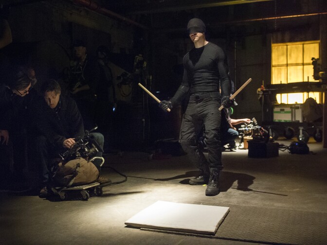 Charlie Cox as Matt Murdock in the Netflix Original Series “Marvel’s Daredevil.” 
 