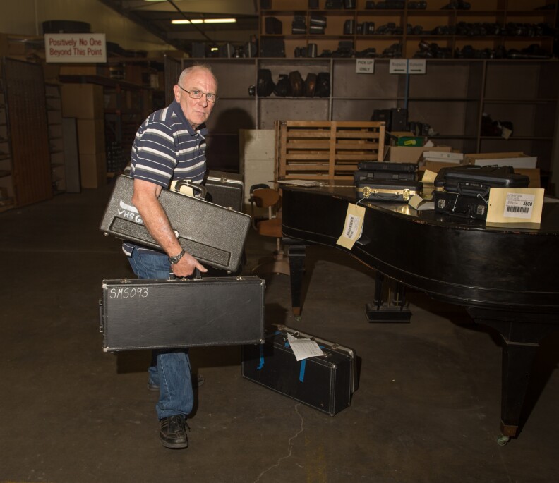 Michael Dubkin worked in the school district's Music Repair Shop for 17 years. He retired in 2011. Since the district has no woodwind technicians, he takes instruments home and repairs them on a freelance basis.