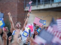 Supporters of gay marriage celebrate a Supreme Court victory in West Hollywood on June 26.