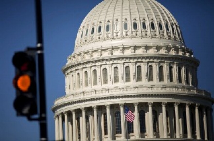 A view of the US Capitol Building on Capitol Hill April 6, 2011 in Washington, DC.