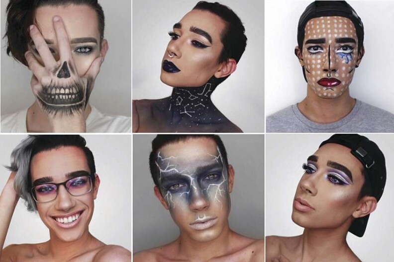 Faces of James Charles