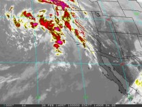 The National Weather Service forecasted stormy weather and significant rainfall beginning Wednesday night and extending into the weekend.