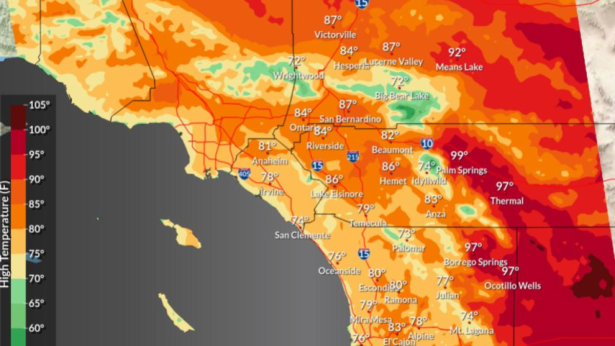 Your SoCal Weather Report For Tuesday, Sept. 5: Enjoy The Cool Weather While It Lasts - Vimarsana News