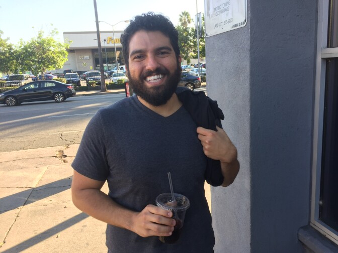 Mano Agapion coordinates UCB's diversity program, which includes giving out scholarships to more than 200 students from underrepresented groups every year.