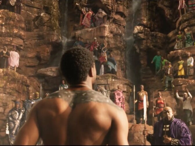 Scene from "Black Panther."