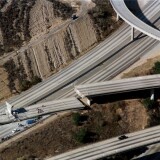 Third grade students at William L. Cobb Elementary School take cover under desks as they participate in the 'Great California ShakeOut' earthquake drill on October 20, 2011 in San Francisco, California. An estimated 8 million Californians will take place in the fourth annual Great California ShakeOut earthquake drill which will help educate residents prepare for a major earthquake.