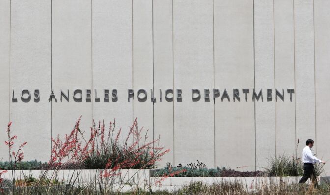 A former police commissioner was reappointed to the civilian panel today to oversee policy for the Los Angeles Police Department. 