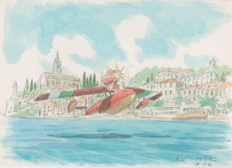 Imageboard, <em>Porco Rosso (1992</em>), Hayao Miyazaki