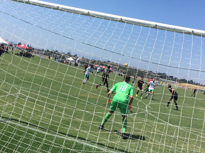 The US Soccer Federation's summer tournament in Oceanside, CA brings together the top youth talent from across the country. It's part of recent efforts to strengthen the next generation of U.S. soccer players. July 2018.