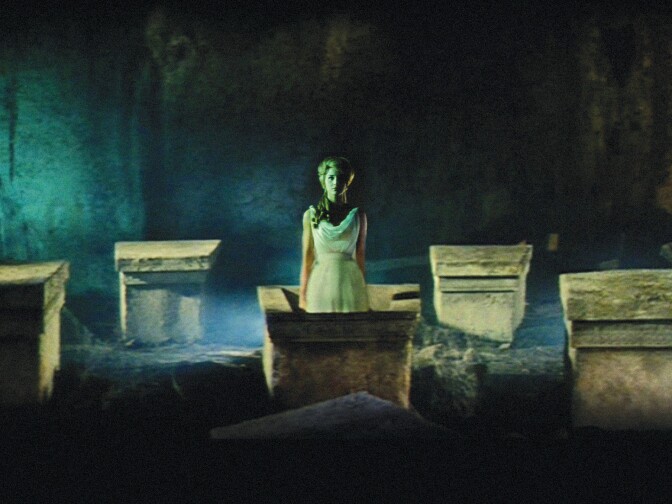 Still from the 1961 Mario Bava film "Hercules In The Haunted World," which is the inspiration for Patrick Morganelli's opera "Hercules vs. Vampires."