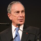 NEW YORK, NY - FEBRUARY 10:  (EXCLUSIVE ACCESS, SPECIAL RATES APPLY) Former Mayor of New York City, Michael Bloomberg, speaks at the "Not One More" Event at Urban Zen on February 10, 2015 in New York City.  (Photo by Monica Schipper/Getty Images)