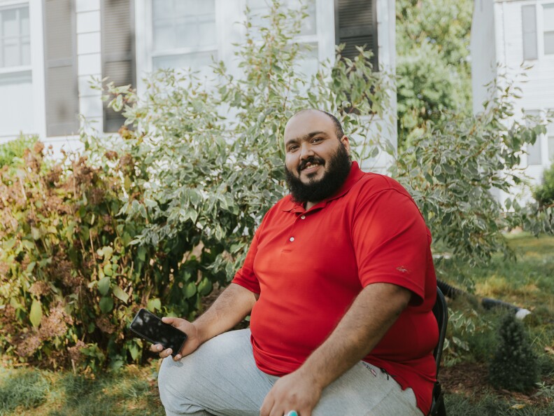 Ibrahim  Aldabaan settled in Connecticut with his family in 2016.