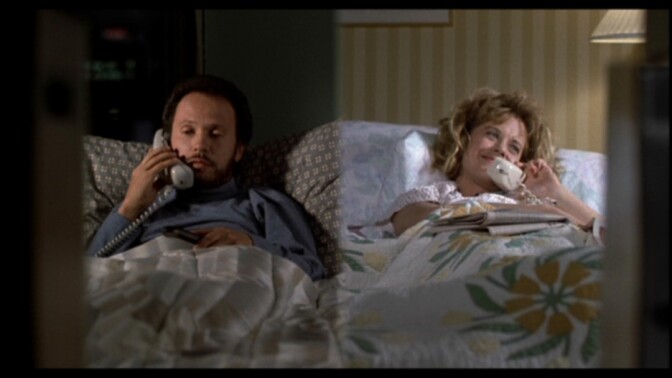 Meg Ryan and Billy Crystal in When Harry Met Sally...