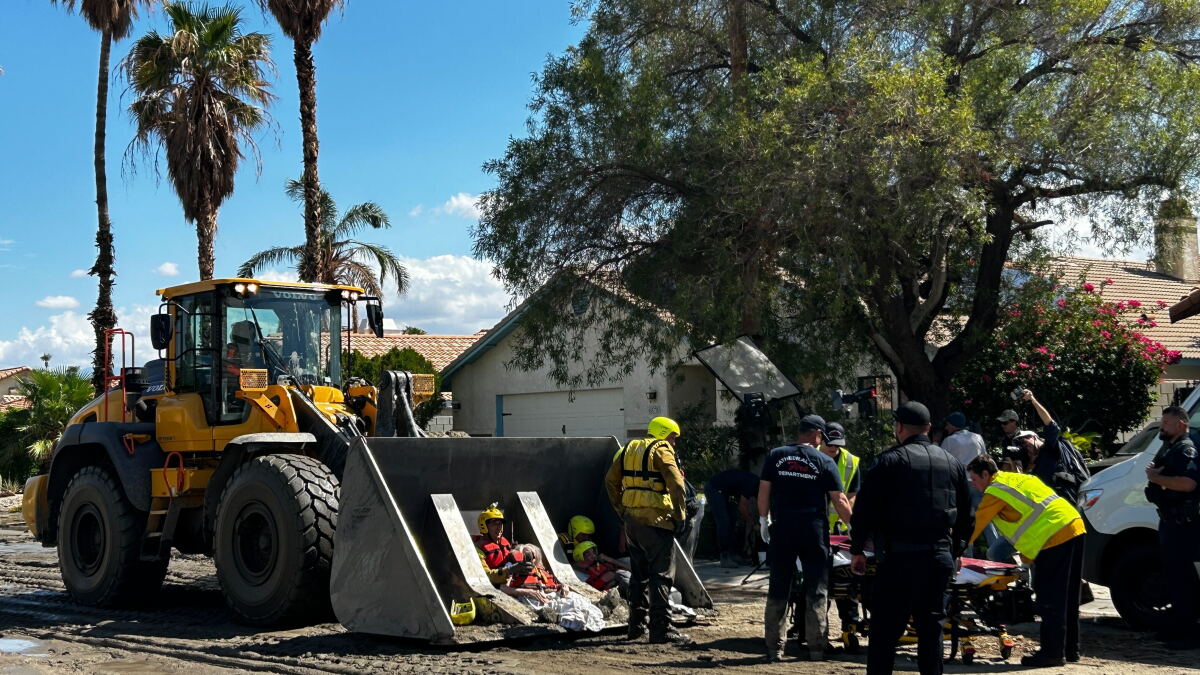 Emergency Crews Rescue 46 People In 24 Hours In Mud-Bound Cathedral City - Vimarsana News