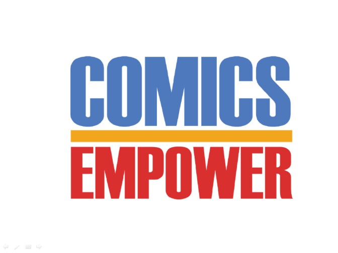 The Comics Empower logo