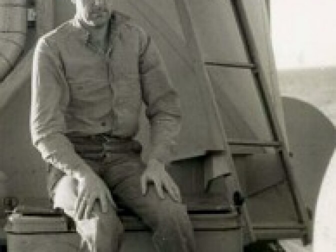 Albert Ferguson, Kevin's Grandfather at work for the U.S. Navy