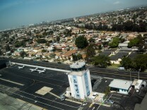 The FAA air control tower at Hawthorne Municipal Airport was among about 200 towers on a list for closure but was not on the final list released Friday, March 22. 