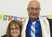 Nicholas Thalasinos and his wife, Jennifer. Nicholas, a Messianic Jew and health inspector, perished in the attack. 