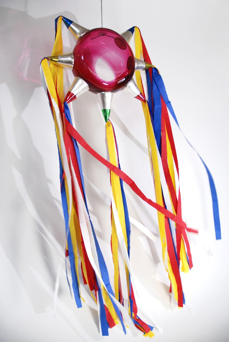 Glass piñata from the Broken Dreams installation, 2017