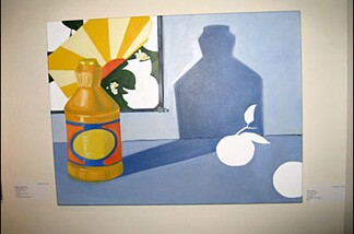 Terry Arena's oil painting Sunny D is being auctioned this Saturday, with proceeds going to the AIDS Research Alliance.