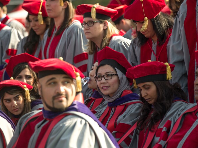 Shamsi Maqsoudi has been away from Afghanistan for ten months and hopes to get a doctorate degree and a professorship at Kabul University.