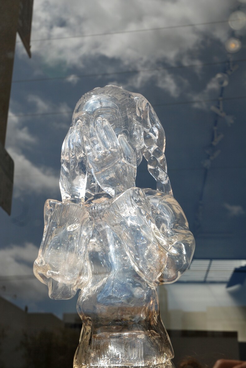 Glass child from the Broken Dreams installation