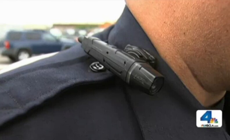 LAPD cops could soon test lapel body cameras.