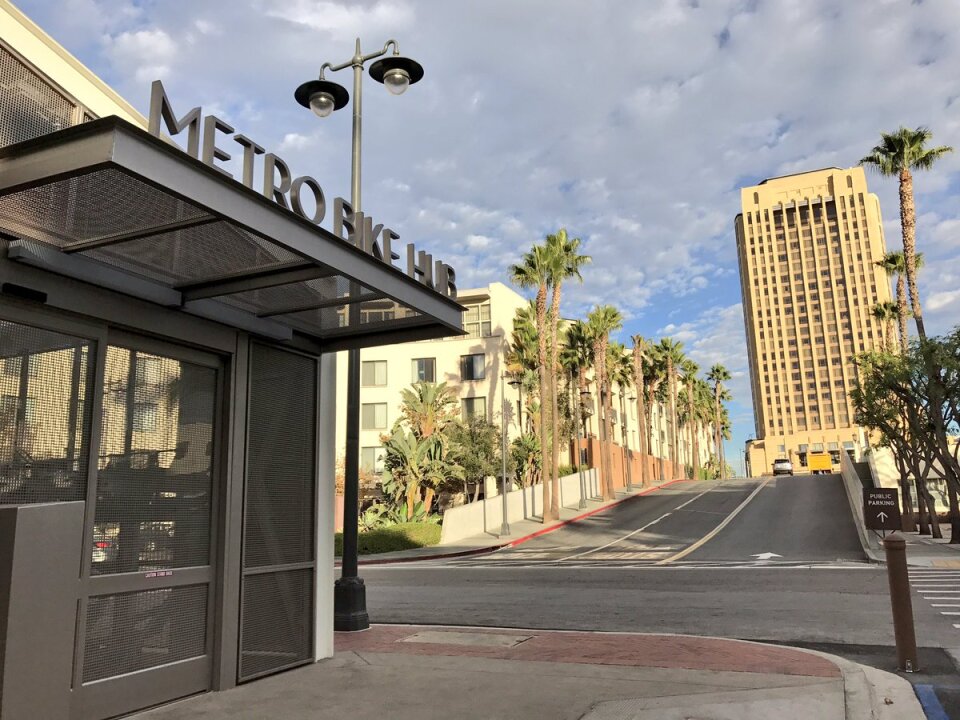 LA Metro opens its largest bike hub at Union Station, with storage for almost 200 bicycles, on-site mechanics and accessories for sale.