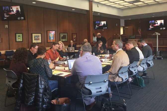 A dozen arts educators from across Southern California met Monday to voice hopes and concerns about new standards.